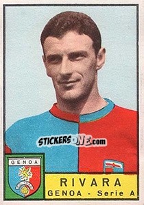 Sticker Franco Rivara - Calciatori 1963-1964 n. 88 - Panini
