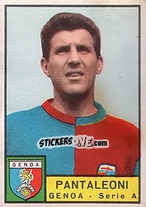 Cromo Mario Pantaleoni - Calciatori 1963-1964 n. 90 - Panini