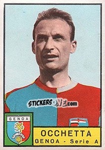 Cromo Vincenzo Occhetta - Calciatori 1963-1964 - Panini