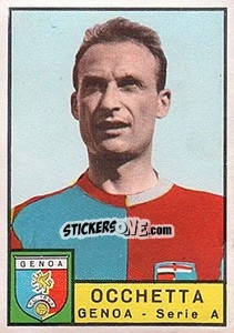 Sticker Vincenzo Occhetta - Calciatori 1963-1964 n. 96 - Panini