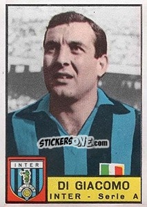 Sticker Beniamino Di Giacomo - Calciatori 1963-1964 n. 108 - Panini