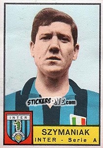 Cromo Horst Szymaniak - Calciatori 1963-1964 - Panini