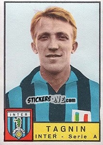 Cromo Carlo Tagnin - Calciatori 1963-1964 - Panini