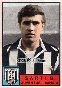 Sticker Benito Sarti - Calciatori 1963-1964 n. 117 - Panini