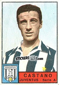 Figurina Ernesto Castano - Calciatori 1963-1964 - Panini