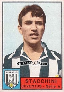 Sticker Gino Stacchini - Calciatori 1963-1964 - Panini