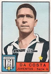 Sticker Dino Da Costa - Calciatori 1963-1964 n. 128 - Panini
