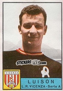 Sticker Franco Luison - Calciatori 1963-1964 - Panini