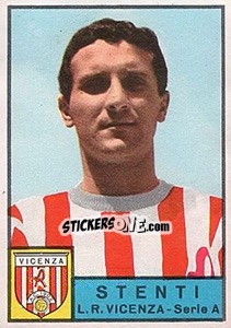 Sticker Amedeo Stenti - Calciatori 1963-1964 - Panini