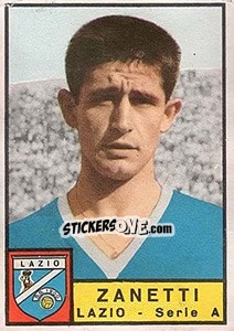 Sticker Diego Zanetti - Calciatori 1963-1964 - Panini