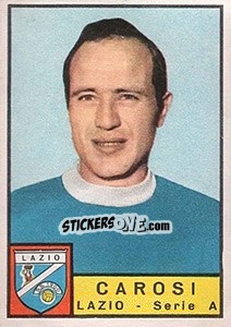 Sticker Paolo Carosi - Calciatori 1963-1964 - Panini