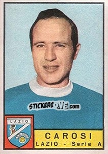 Figurina Paolo Carosi - Calciatori 1963-1964 - Panini