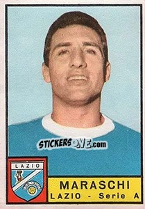 Sticker Mario Maraschi - Calciatori 1963-1964 n. 155 - Panini