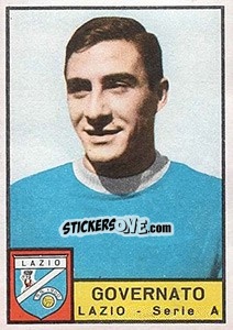 Figurina Nello Governato - Calciatori 1963-1964 - Panini