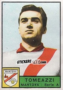 Sticker Ugo Tomeazzi - Calciatori 1963-1964 n. 174 - Panini