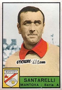 Sticker Attilio Santarelli - Calciatori 1963-1964 n. 175 - Panini