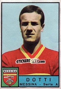 Sticker Piero Dotti - Calciatori 1963-1964 n. 179 - Panini