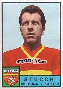 Sticker Angelo Stucchi - Calciatori 1963-1964 n. 181 - Panini