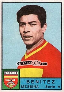 Sticker Victor Morales Benitez - Calciatori 1963-1964 n. 185 - Panini