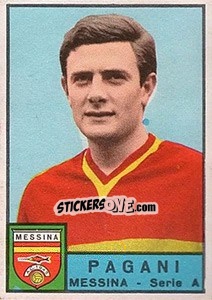 Sticker Marcello Pagani - Calciatori 1963-1964 n. 186 - Panini