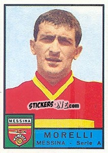 Sticker Paolo Morelli - Calciatori 1963-1964 - Panini