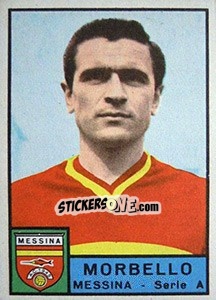 Sticker Egidio Morbello - Calciatori 1963-1964 n. 189 - Panini