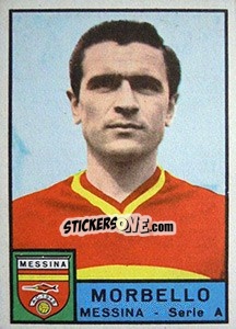 Cromo Egidio Morbello - Calciatori 1963-1964 - Panini