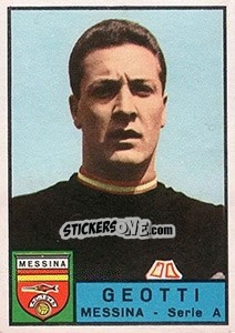 Sticker Gianvito Geotti - Calciatori 1963-1964 - Panini