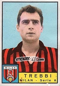 Sticker Mario Trebbi - Calciatori 1963-1964 - Panini