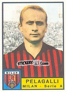 Sticker Ambrogio Pelagalli - Calciatori 1963-1964 - Panini