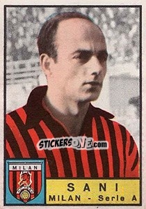 Sticker Dino Sani - Calciatori 1963-1964 - Panini