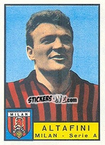 Cromo Giuseppe Altafini - Calciatori 1963-1964 - Panini