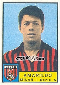 Sticker Tavares De Silveira Amarildo - Calciatori 1963-1964 - Panini
