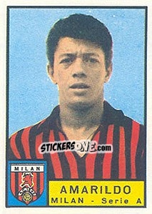 Figurina Tavares De Silveira Amarildo - Calciatori 1963-1964 - Panini