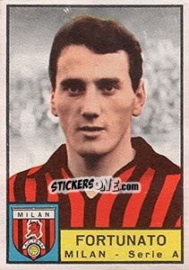 Sticker Giuliano Fortunato - Calciatori 1963-1964 - Panini