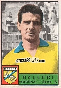 Cromo Costanzo Balleri - Calciatori 1963-1964 - Panini