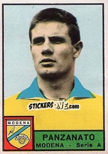 Sticker Dino Panzanato - Calciatori 1963-1964 n. 215 - Panini