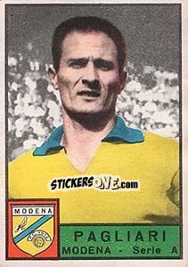 Sticker Enrico Pagliari - Calciatori 1963-1964 n. 221 - Panini