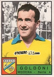 Cromo Gianni Goldoni - Calciatori 1963-1964 - Panini