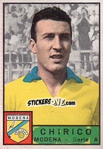 Sticker Michele Chirco - Calciatori 1963-1964 - Panini