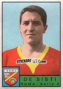 Sticker Giancarlo De Sisti - Calciatori 1963-1964 - Panini