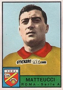 Sticker Enzo Matteucci - Calciatori 1963-1964 - Panini