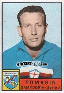 Cromo Glaucio Tomasin - Calciatori 1963-1964 - Panini