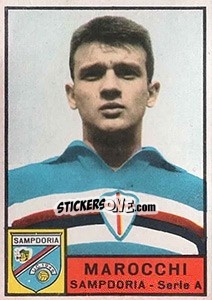 Figurina Paolo Marocchi - Calciatori 1963-1964 - Panini