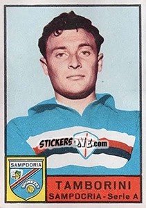 Cromo Giuseppe Tamborini - Calciatori 1963-1964 - Panini