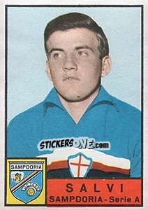 Cromo Giancarlo Salvi - Calciatori 1963-1964 - Panini