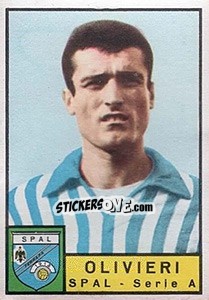 Cromo Gennaro Oliveri - Calciatori 1963-1964 - Panini