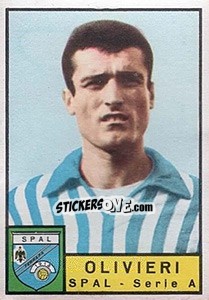 Sticker Gennaro Oliveri - Calciatori 1963-1964 n. 259 - Panini