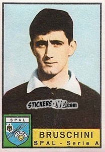 Sticker Eugenio Bruschini - Calciatori 1963-1964 n. 260 - Panini