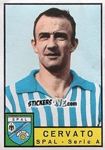 Sticker Sergio Cervato - Calciatori 1963-1964 n. 263 - Panini